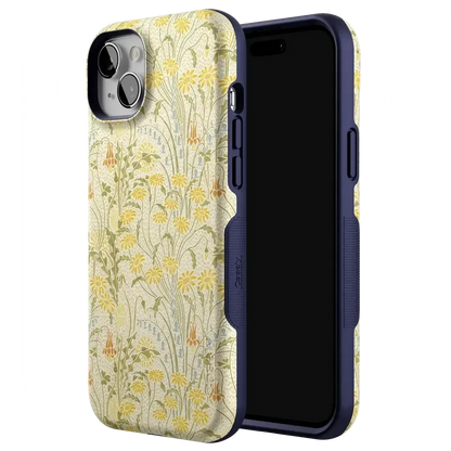 Boho Blooms | Golden Floral Case iPhone Case get.casely