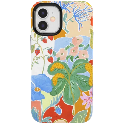Botanical Blooms | Floral Patchwork Case iPhone Case get.casely Bold + MagSafe® iPhone 12 Pro