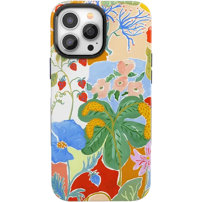 Botanical Blooms | Floral Patchwork Case iPhone Case get.casely Bold + MagSafe® iPhone 13 Pro Max