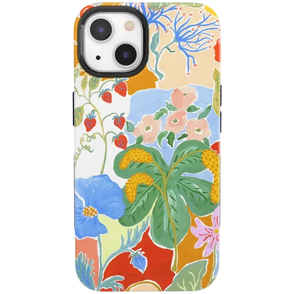 Botanical Blooms | Floral Patchwork Case iPhone Case get.casely Bold + MagSafe® iPhone 13