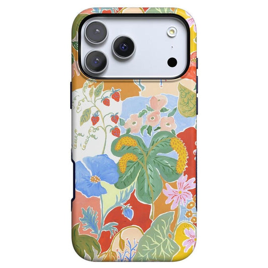 Botanical Blooms | Floral Patchwork Case iPhone Case get.casely Bold + MagSafe® iPhone 17 Pro Max