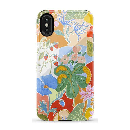 Botanical Blooms | Floral Patchwork Case iPhone Case get.casely Essential iPhone X / XS