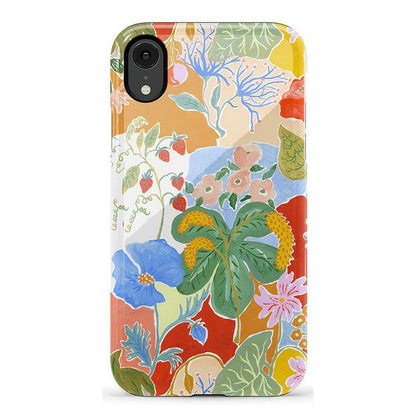 Botanical Blooms | Floral Patchwork Case iPhone Case get.casely Essential iPhone XR