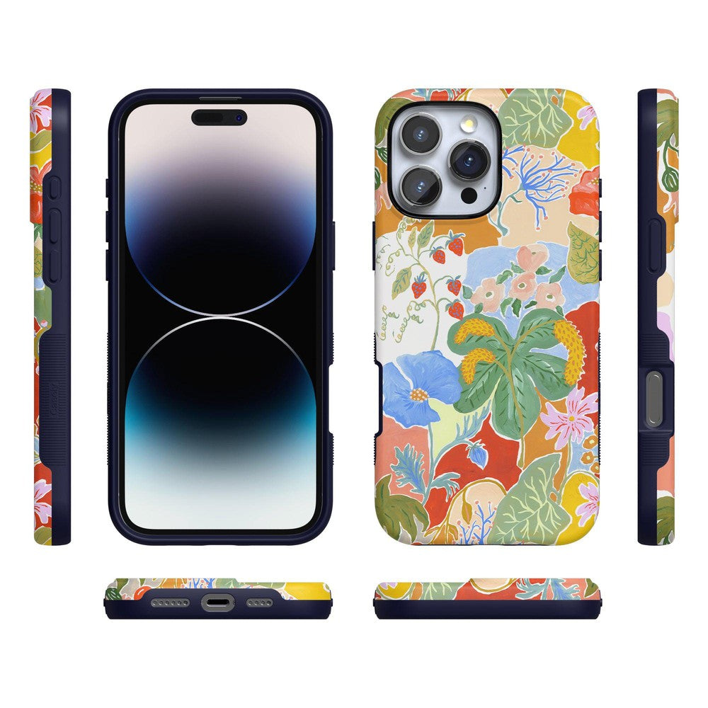 Botanical Blooms | Floral Patchwork Case iPhone Case get.casely