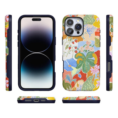 Botanical Blooms | Floral Patchwork Case iPhone Case get.casely