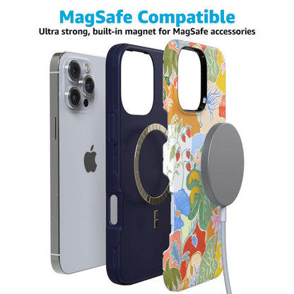 Botanical Blooms | Floral Patchwork Case iPhone Case get.casely