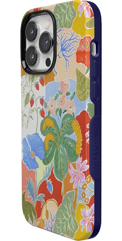 Botanical Blooms | Floral Patchwork Case iPhone Case get.casely