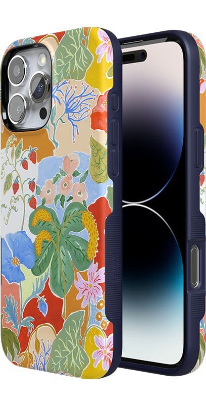 Botanical Blooms | Floral Patchwork Case iPhone Case get.casely
