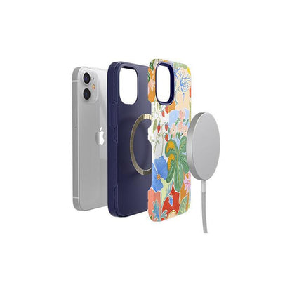 Botanical Blooms | Floral Patchwork Case iPhone Case get.casely