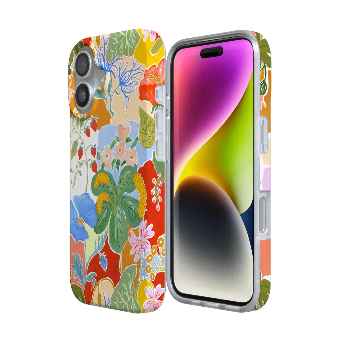 Botanical Blooms | Floral Patchwork Case iPhone Case get.casely