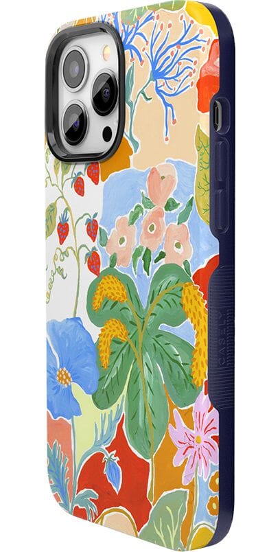Botanical Blooms | Floral Patchwork Case iPhone Case get.casely