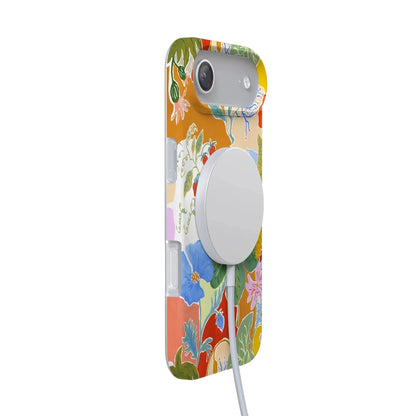 Botanical Blooms | Floral Patchwork Case iPhone Case get.casely