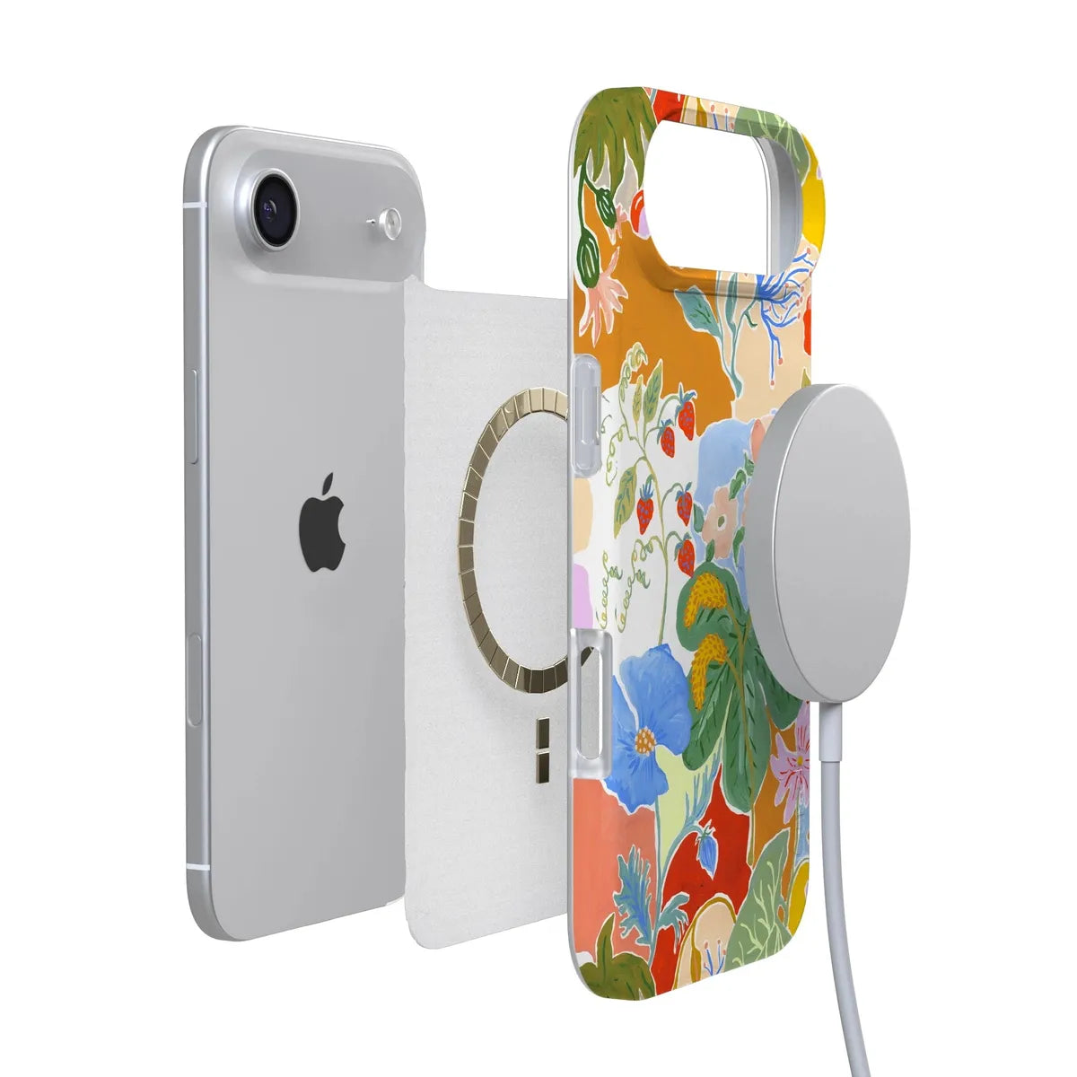 Botanical Blooms | Floral Patchwork Case iPhone Case get.casely