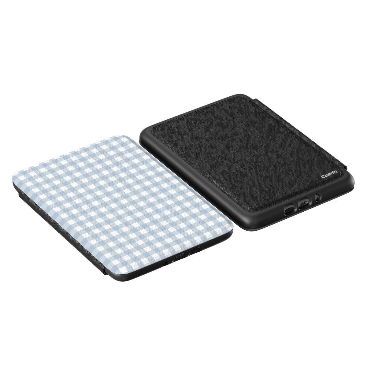 Pastel Picnic | Blue Gingham Kindle Case