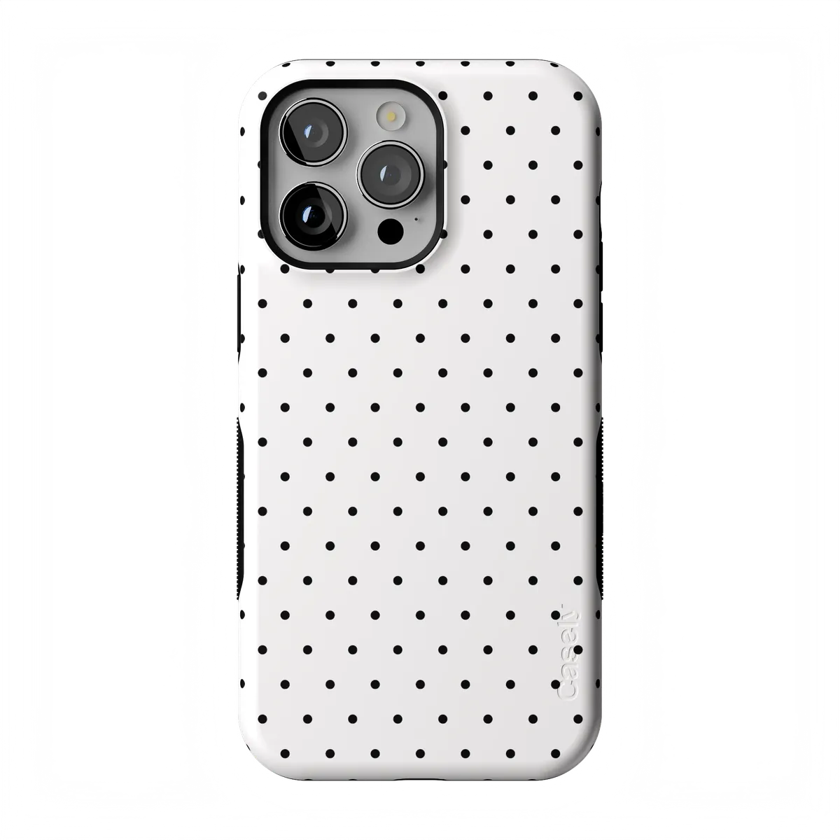 On the Dot | Black Polka Dot Case