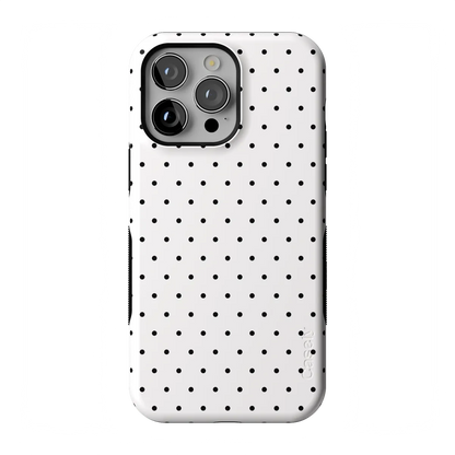 On the Dot | Black Polka Dot Case