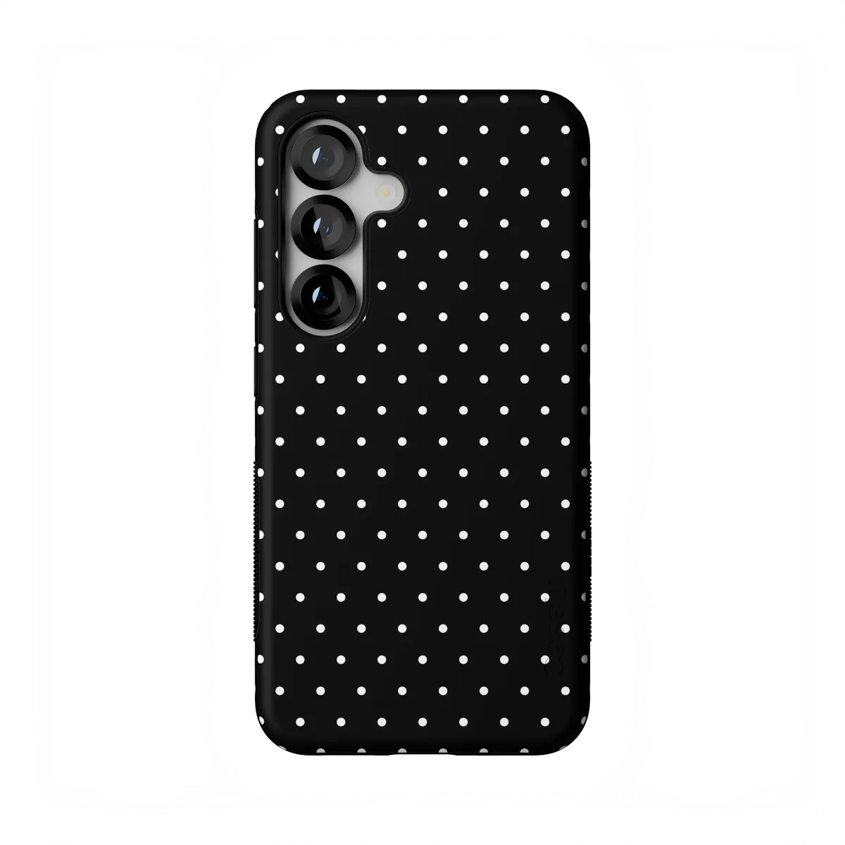 On the Dot | White Polka Dot Case