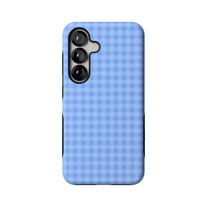 Sweet Jam | Blue Gingham Case - Galaxy S25