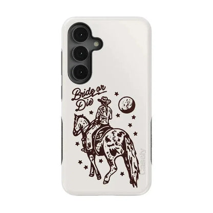Bride or Die | Rodeo Bachelorette Case Phone Case Casetry Bold Flex + MagSafe® Galaxy S25