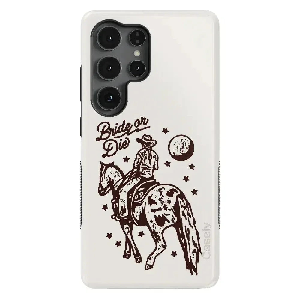 Bride or Die | Rodeo Bachelorette Case Phone Case Casetry Bold Flex + MagSafe® Galaxy S25 Ultra
