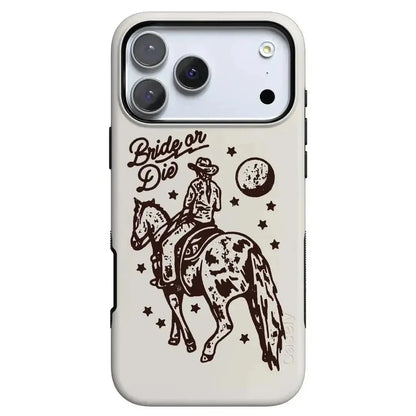 Bride or Die | Rodeo Bachelorette Case Phone Case Casetry Bold Flex + MagSafe® iPhone 17 Pro Max