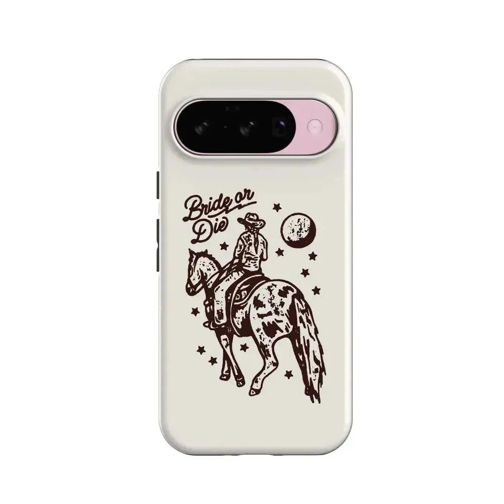 Bride or Die | Rodeo Bachelorette Case Phone Case Casetry Essential + MagSafe® Google Pixel 10