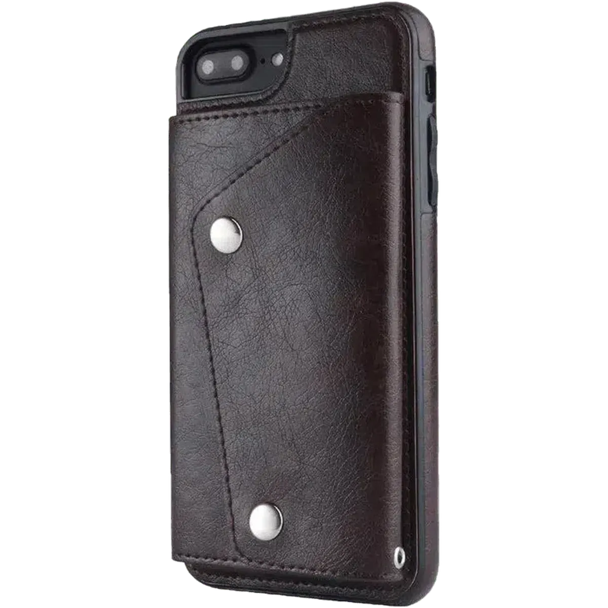 Brown Vegan Leather | Wallet Case iPhone Case get.casely