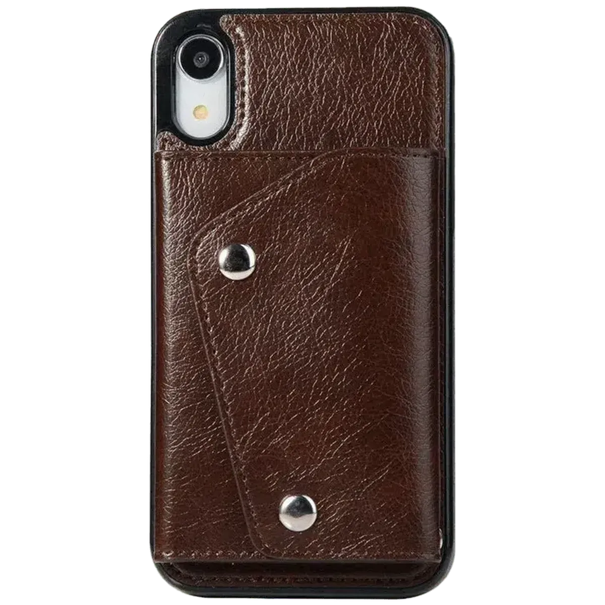 Brown Vegan Leather | Wallet Case iPhone Case get.casely Wallet iPhone XS Max