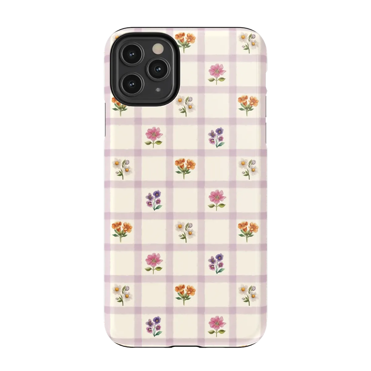 Meadow Check | Floral Gingham Case