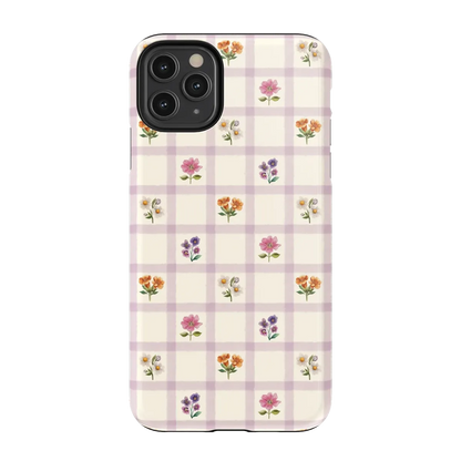 Meadow Check | Floral Gingham Case