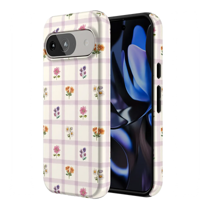 Meadow Check | Floral Gingham Case