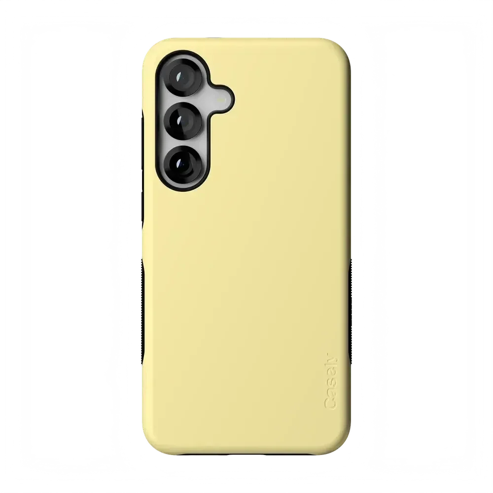 Butter Me Up | Butter Yellow Case Phone Case get.casely Bold Flex + MagSafe® Galaxy S25 Plus