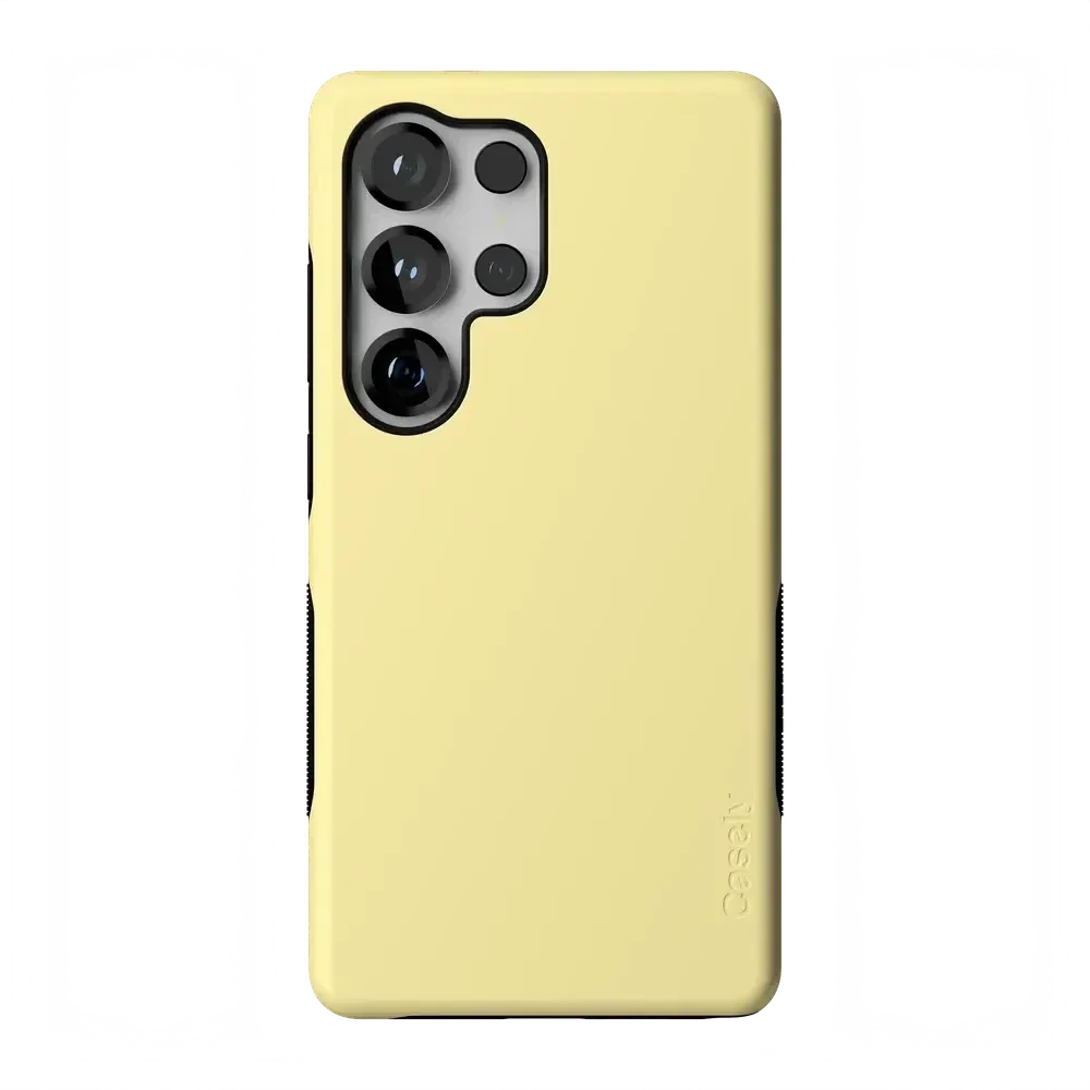 Butter Me Up | Butter Yellow Case Phone Case get.casely Bold Flex + MagSafe® Galaxy S25 Ultra