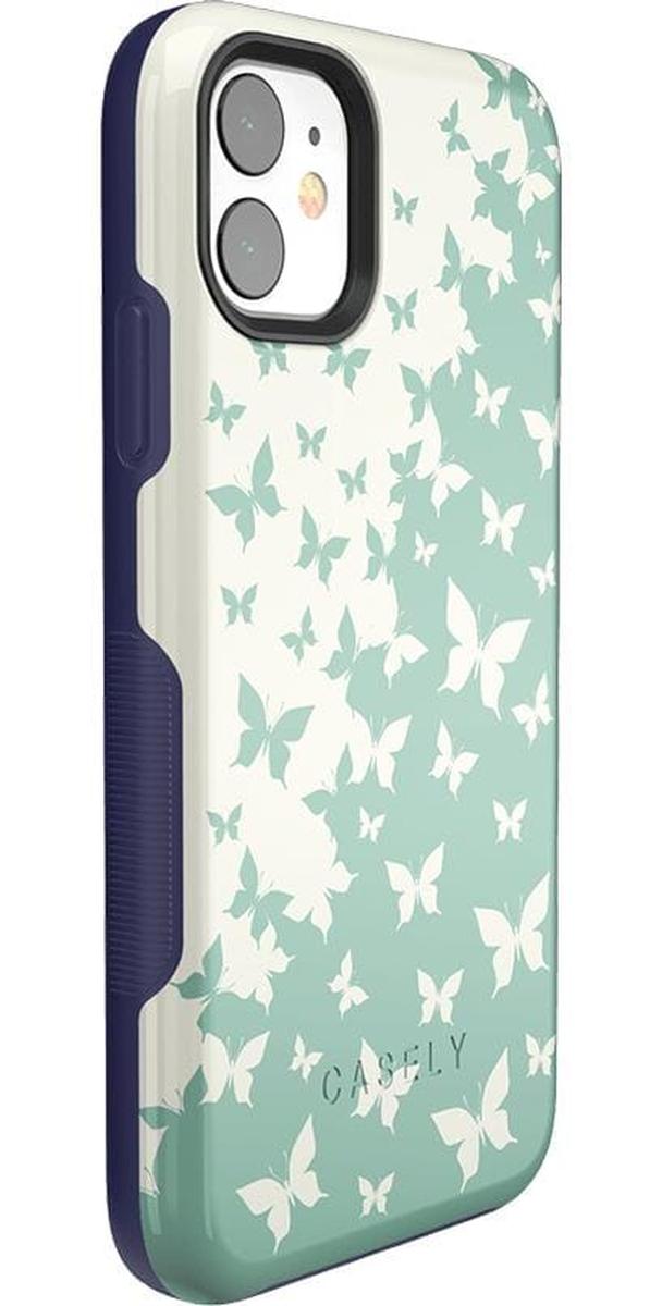 Butterfly Effect | Sage Colorblock Case iPhone Case get.casely