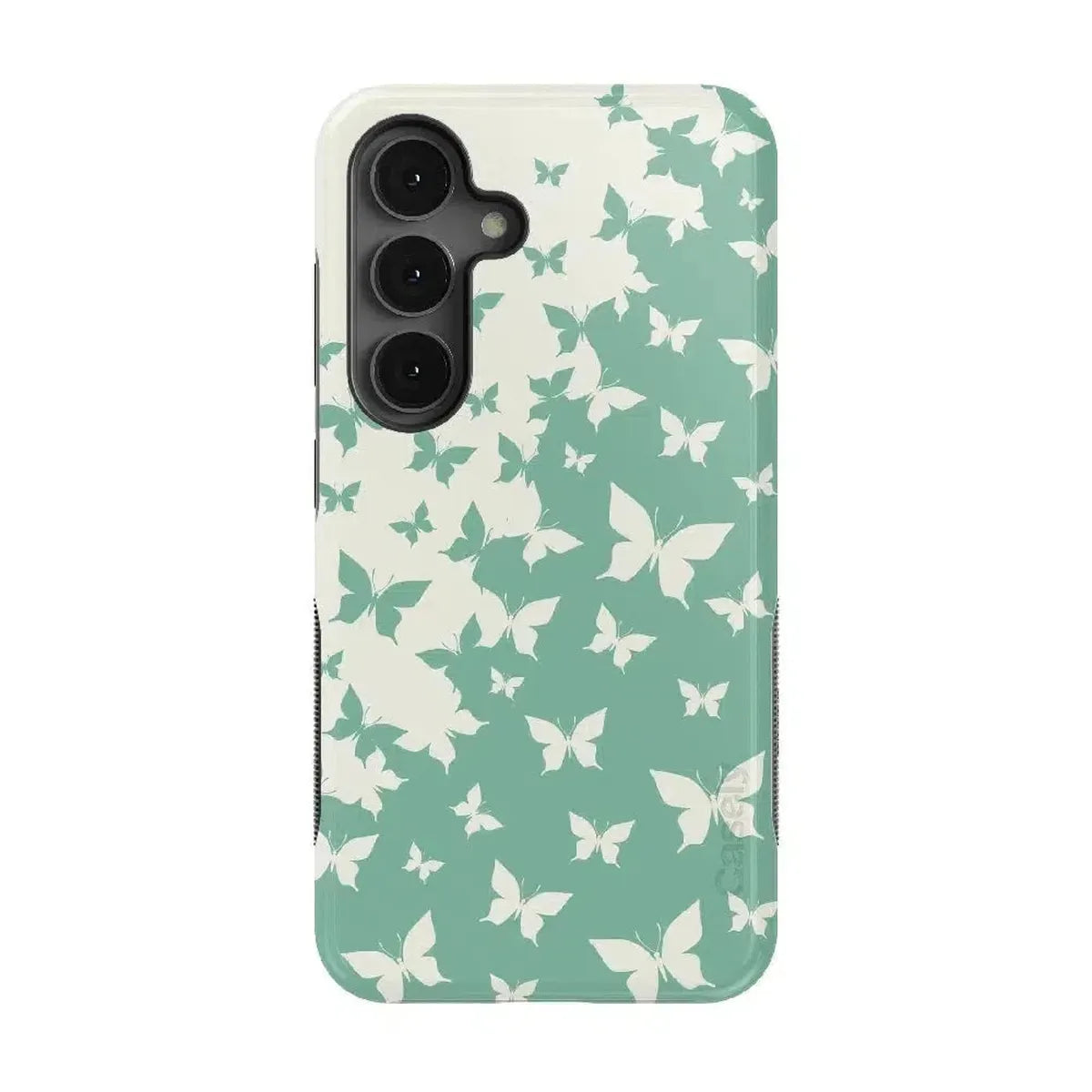 Butterfly Effect | Sage Colorblock Samsung Case Samsung Case Casetry Bold Flex + MagSafe® Galaxy S25