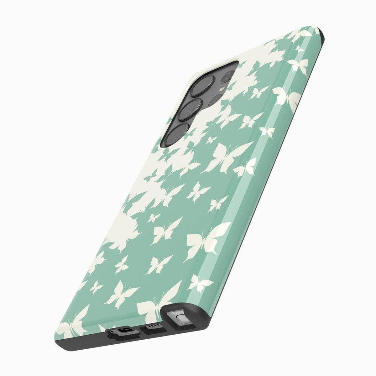 Butterfly Effect | Sage Colorblock Samsung Case Samsung Case Casetry