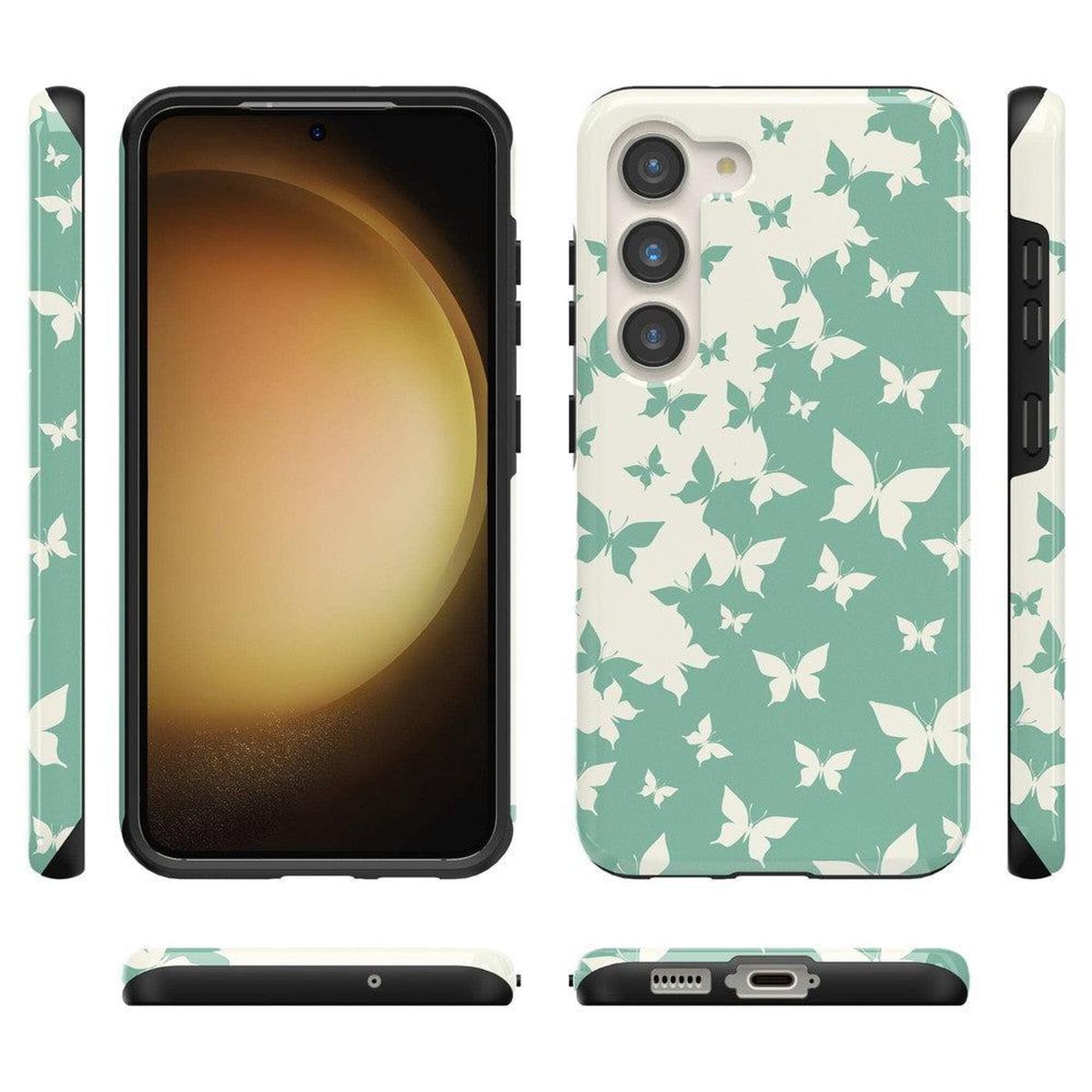 Butterfly Effect | Sage Colorblock Samsung Case Samsung Case Casetry