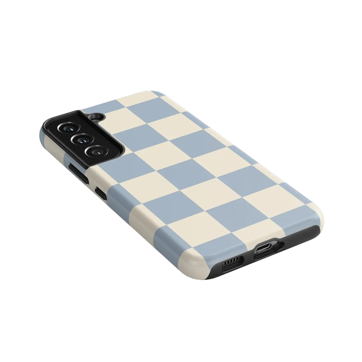 Fit Check | Light Blue Checkerboard Case