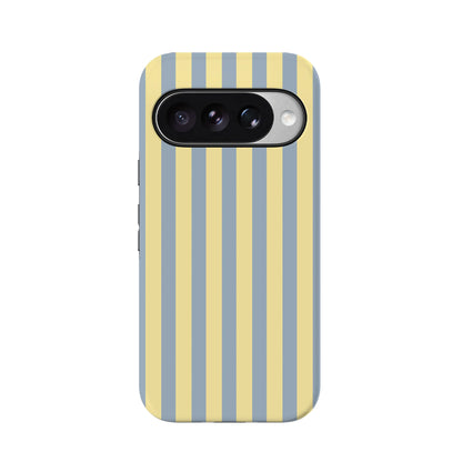 Coastline Stripes | Blue & Yellow Case