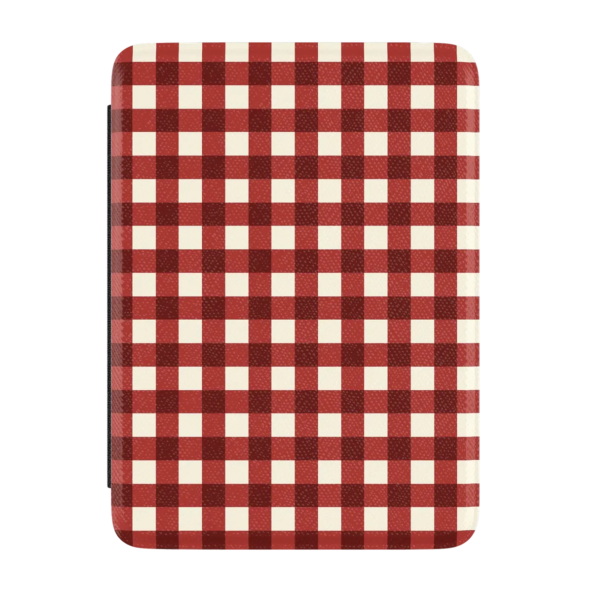 Checked Twice | Red Plaid Kindle Case | Casely