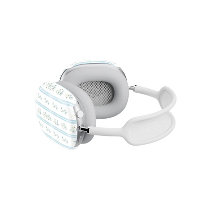 Cottage Stripe | Blue Floral AirPods Max Case