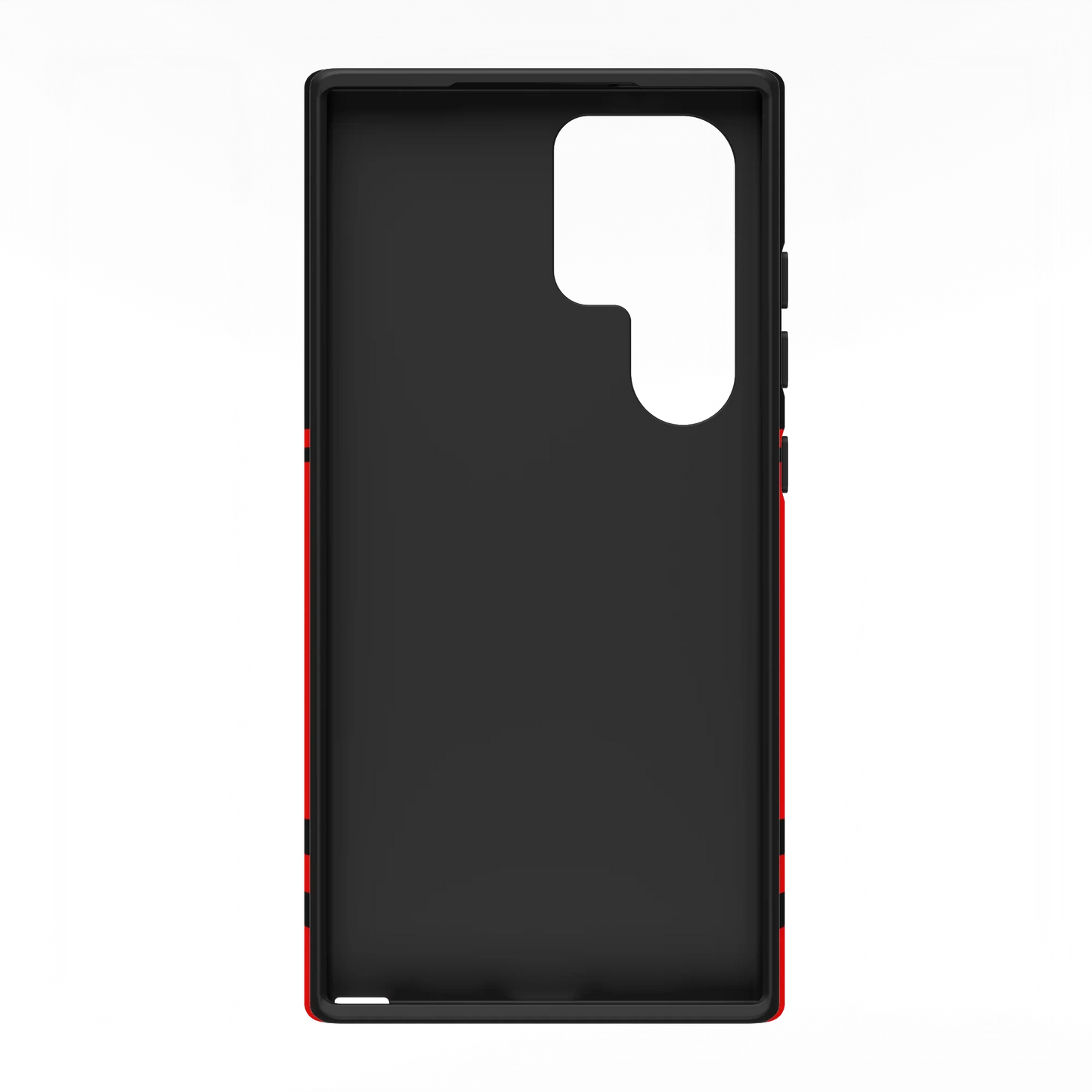 Storm Warning | Black & Red Stripes Case