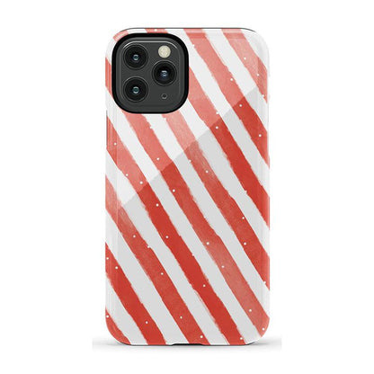 Candy Cane Lane | Peppermint Stripes Case Phone Case Casetry Essential iPhone 11 Pro