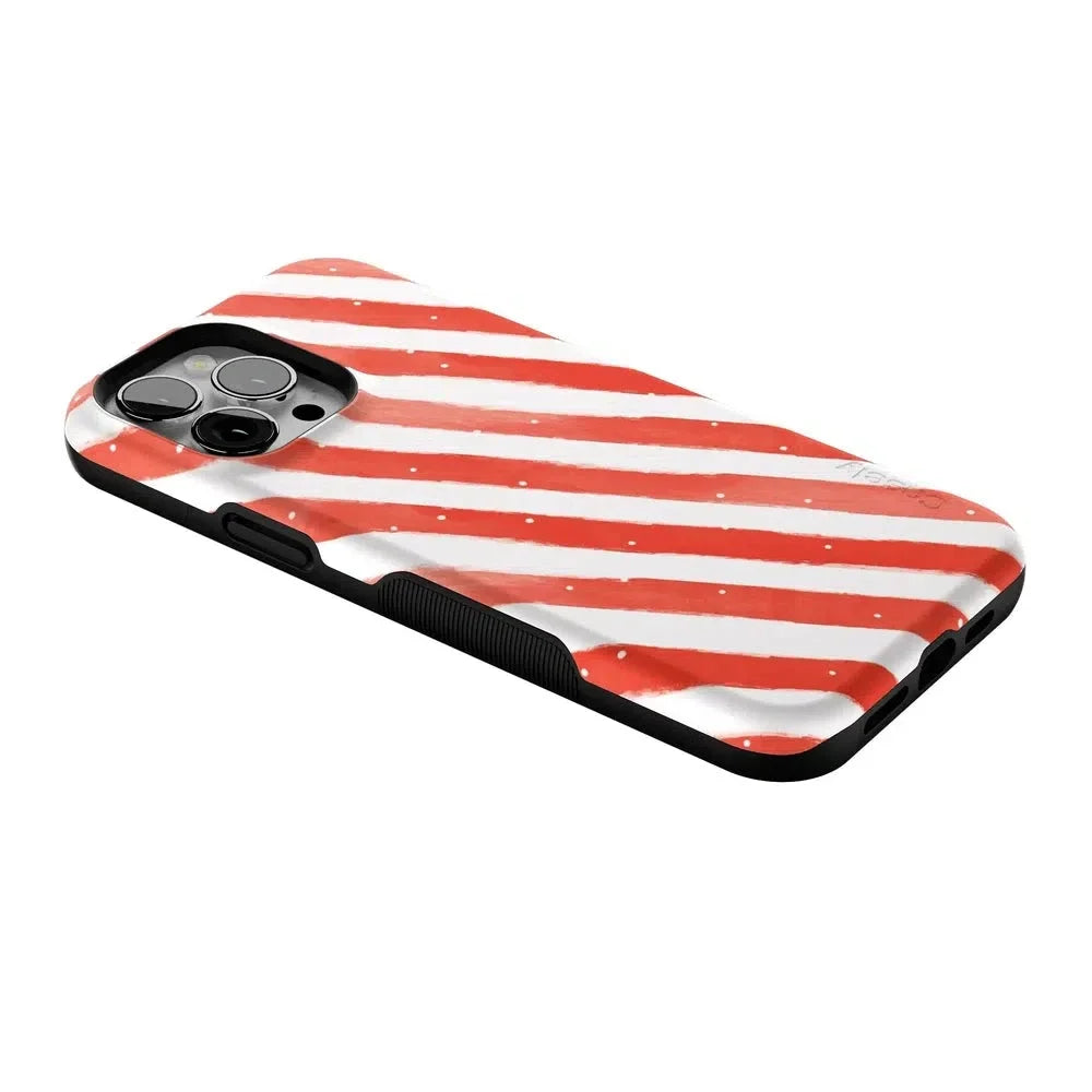 Candy Cane Lane | Peppermint Stripes Case Phone Case Casetry