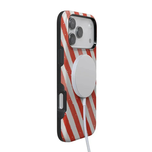 Candy Cane Lane | Peppermint Stripes Case Phone Case Casetry