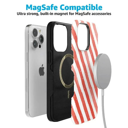 Candy Cane Lane | Peppermint Stripes Case Phone Case Casetry