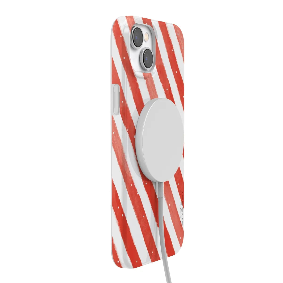 Candy Cane Lane | Peppermint Stripes Case Phone Case Casetry