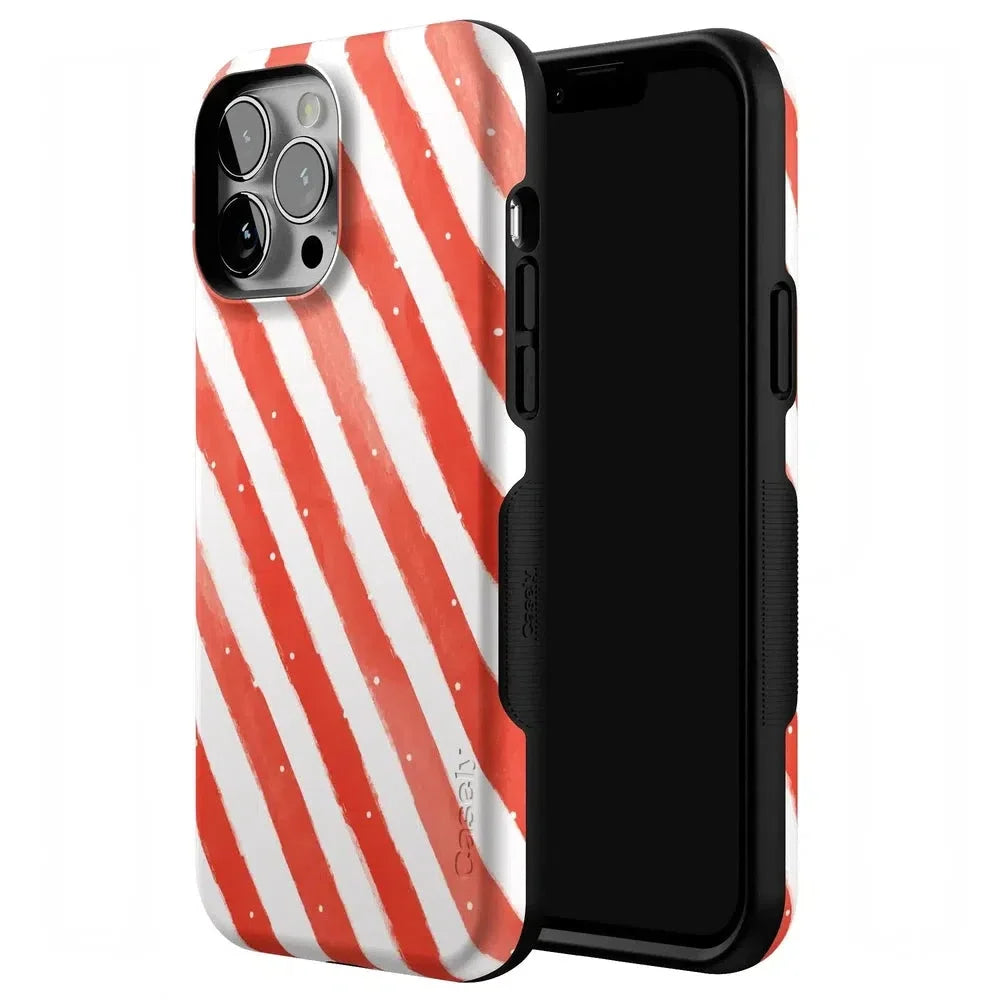 Candy Cane Lane | Peppermint Stripes Case Phone Case Casetry