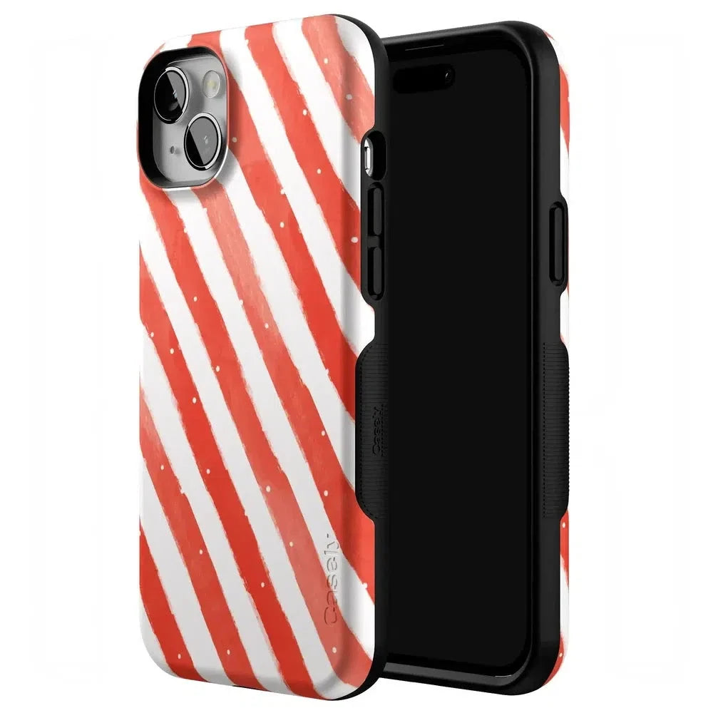 Candy Cane Lane | Peppermint Stripes Case Phone Case Casetry