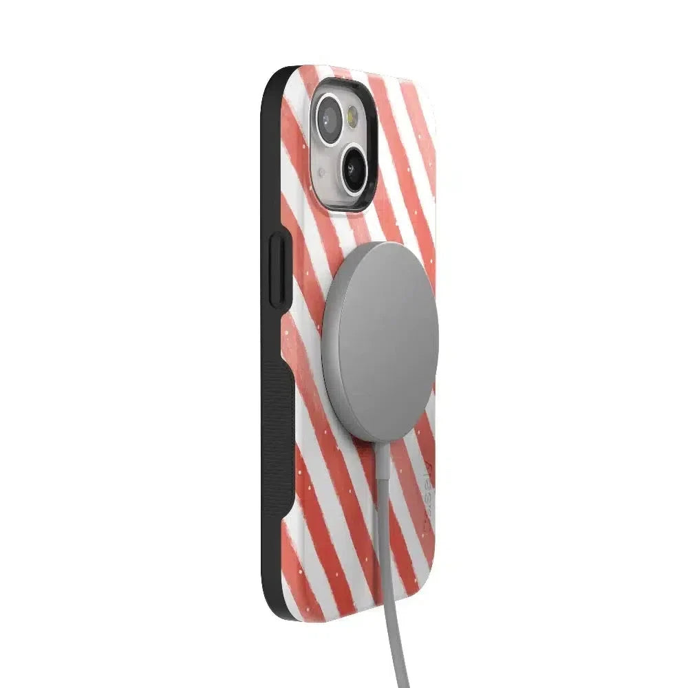 Candy Cane Lane | Peppermint Stripes Case Phone Case Casetry